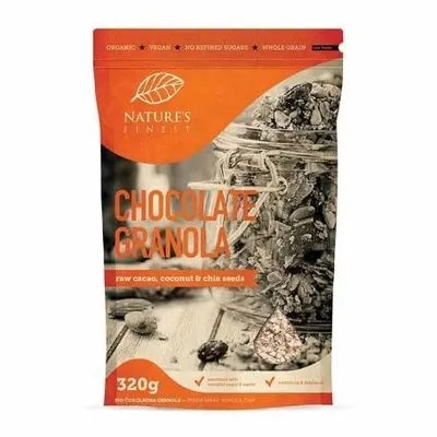 Granola amestec cu ciocolata. 320g, Nutrisslim