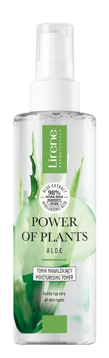 Toner facial hidratant Aloe Power Of Plants, 200ml, Lirene