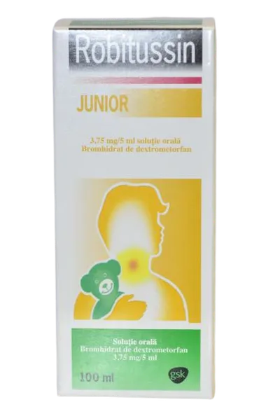 Robitussin Junior 3.75mg/5ml, 100ml, GSK