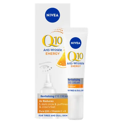 Crema pentru ochi anti-rid Q10 Energy, 15ml, Nivea