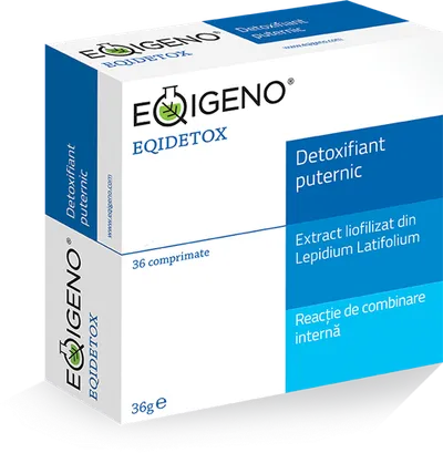 Eqidetox detoxifiant puternic, 36 comprimate, Eqigeno