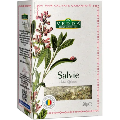 Ceai de salvie, 50g, Vedda