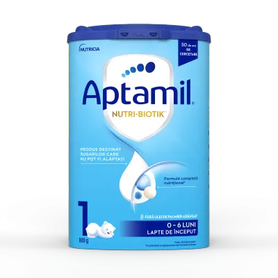 Lapte praf Nutri-Biotik 1, 800 g, 0-6 luni