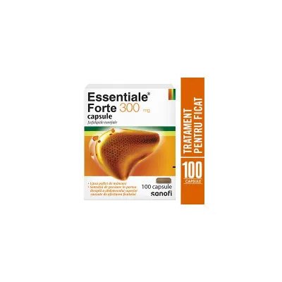 Essentiale Forte 300 mg, 100 capsule, Opella Healthcare