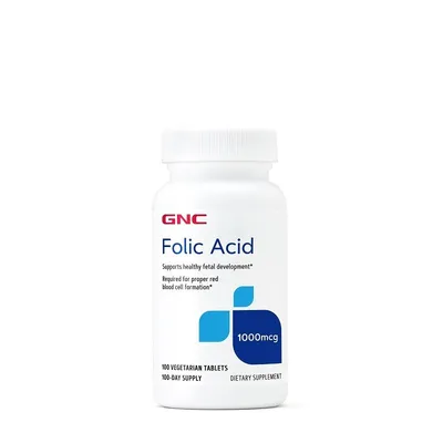 GNC ACID FOLIC 1000 MCG 100 TABLETE