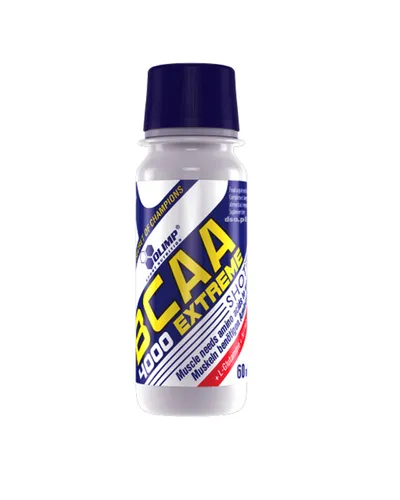 Aminoacizi lichizi BCAA 4000 Extreme Shot cu aroma de portocale, 60ml, Olimp Sport Nutrition