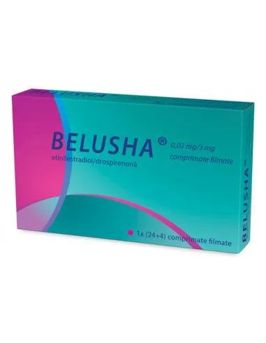 Belusha 0,02 mg / 3 mg x 1 blist. x 28 compr. film.