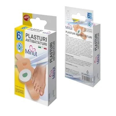 Plasturi antibataturi, 6 bucati, Minut
