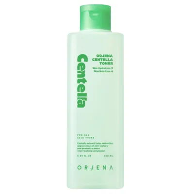 Toner hidratant cu extract de centella asiatica, 250 ml, Orjena