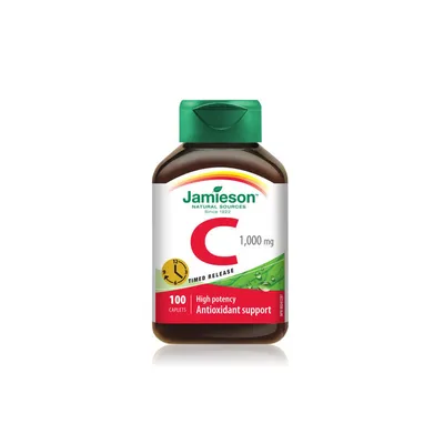 Vitamina C 1000 mg, 100 comprimate, Jamieson