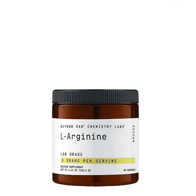 L-Arginina Chemistry Labs, 125.4g, Beyond Raw