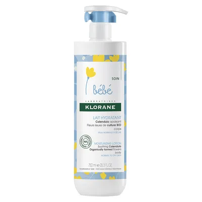 Lotiune hidratantă pentru corp, 750 ml, Klorane Bebe