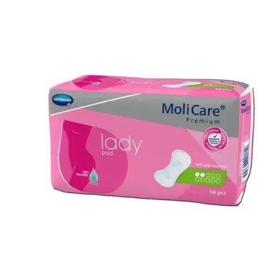 Tampoane pentru incontinenta urinara MoliCare Premium Lady Pad, 2 picaturi, Hartmann