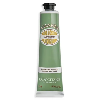 Crema de maini cu extract de migdale Almond Delicious Hands, 75 ml, L'Occitane
