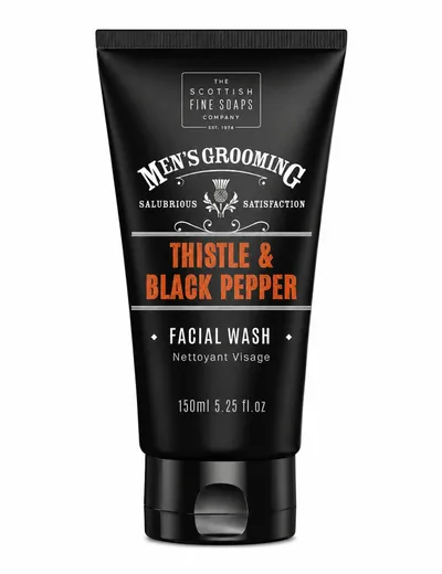 Săpun Lichid pentru Față și Barbă Thistle & Pepper, 150 ml, Scottish Fine Soaps
