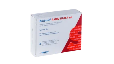 Binocrit 4000UI/0.4ml, 6 seringi, Sandoz