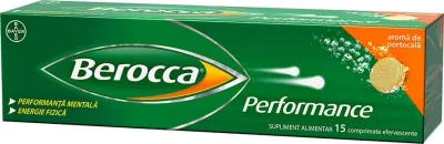 Berocca Performance, 15 comprimate efervescente, Bayer