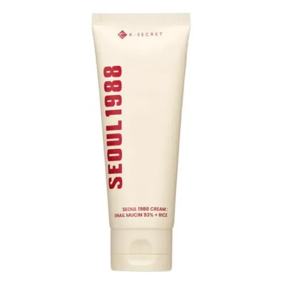 Crema ultra-hidratanta Snail Mucin 93% + Rice, 100 ml, K-SECRET SEOUL 1988