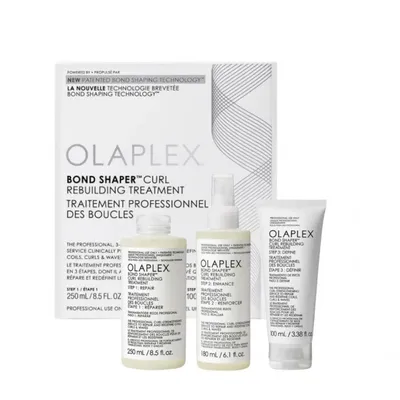 Kit tratament pentru păr creț și definirea buclelor Bond Shaper Curl Rebuilding, Olaplex