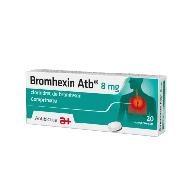 Bromhexin, 8 mg, Antibiotice