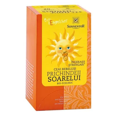 Ceai Bio Ingerasii Strengari Prichindeii Soarelui - Ceai Bebelusi, 20 plicuri, Sonnentor