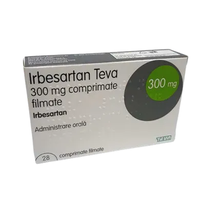 Irbesartan Teva 300 mg x 28 compr. film.