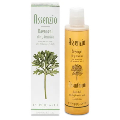 L'Erbolario Gel de dus Absinthium, 200ml