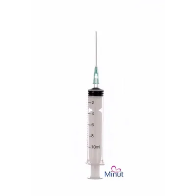 Seringa 10ml cu ac, 1 bucata, Minut