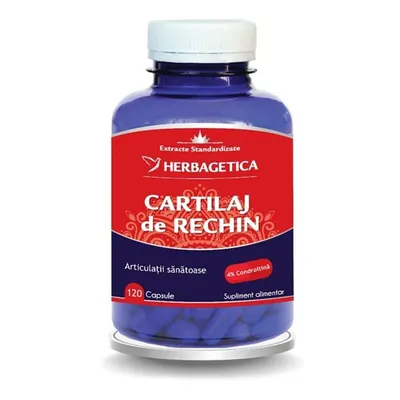 CARTILAJ DE RECHIN 120 CAPSULE HERBAGETICA