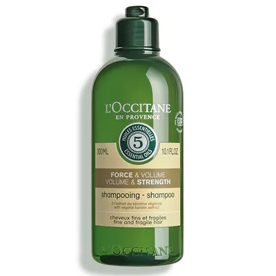 Sampon fortifiant Volume & Strength, 300 ml, L'Occitane
