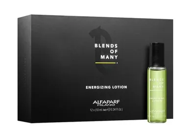 Lotiune tonica energizanta Blends of Many, 12 fiole x 10ml, Alfaparf Milano Professional