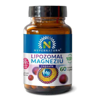 Lipozomal Magneziu, 60 capsule vegetale, Hypernatura