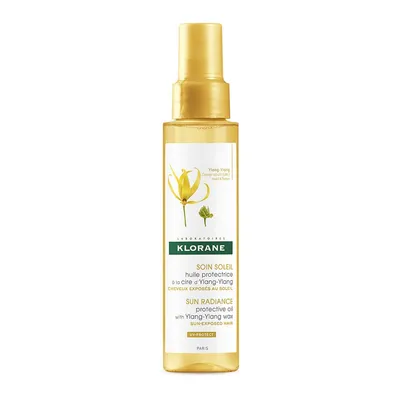 Ulei protector cu Ylang-Ylang pentru parul expus la soare, 100 ml, Klorane