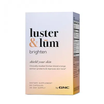 Formula pentru sanatatea pielii Luster & Lum, 60 capsule, GNC