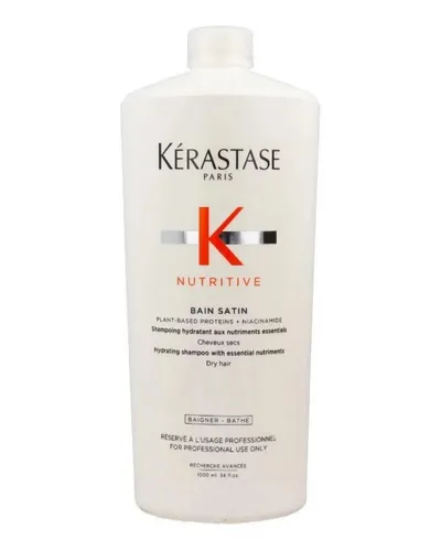 Sampon hidratant pentru parul uscat Nutritive Bain Satin, 1000ml, Kérastase