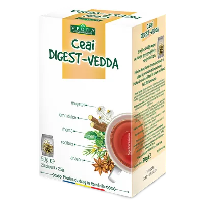 Ceai digest, 20 plicuri, Vedda