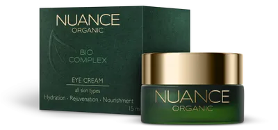 Crema de ochi Organic, 15ml, Nuance