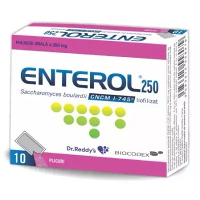 Enterol, 250 mg pulbere orala, Biocodex