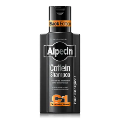 Sampon cu cafeina Black Edition, 250 ml, Alpecin