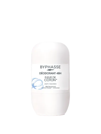 Deodorant roll-on 48h cu flori de bumbac, 50ml, Byphasse