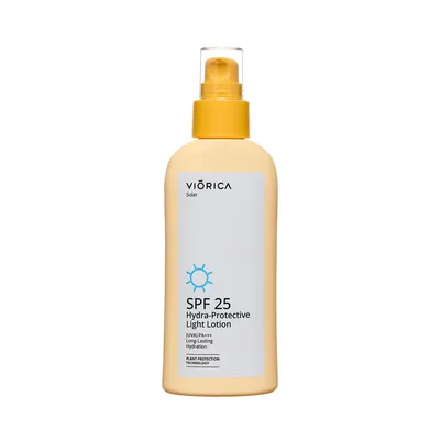Lotiune lejera hidroprotectoare SPF 25 Solar, 150ml, Viorica