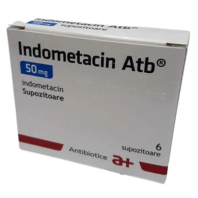 Indometacin 50mg x 6 supoz. IS