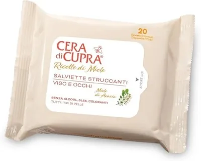 Șervețele demachiante Cera di Cupra, 20 bucăți