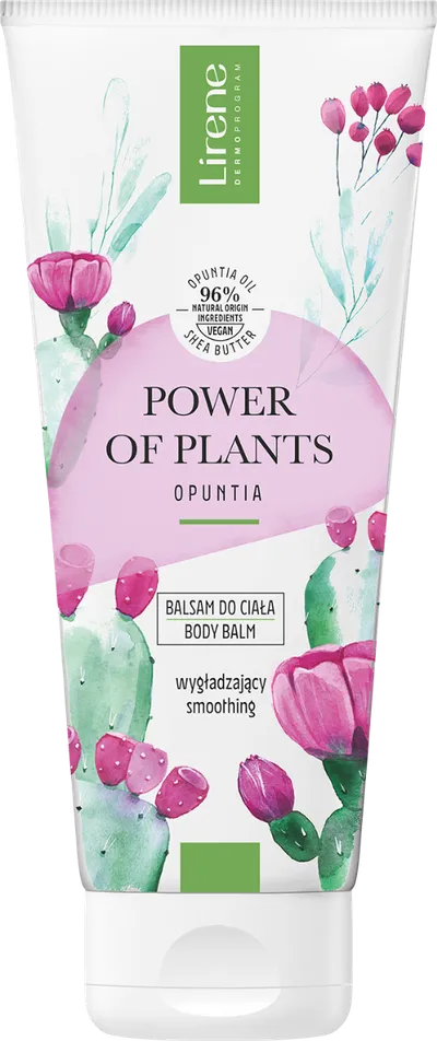 Balsam corporal netezitor cu extract de opuntia Power of Plants, 200ml, Lirene