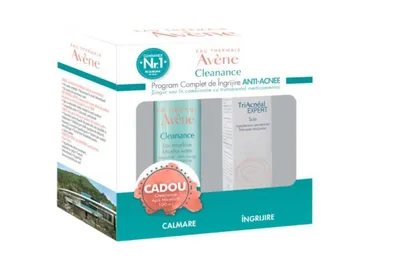Pachet Triacneal Expert Emulsie 30ml + Lotiune micelara 100ml, Avene