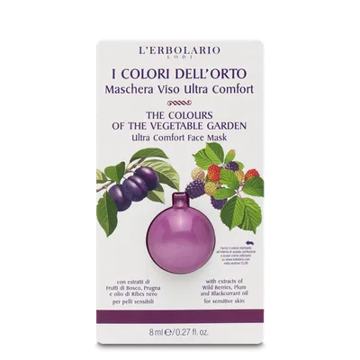 L'Erbolario Masca de fata ultra comfort Culorile Gradinii, 8ml