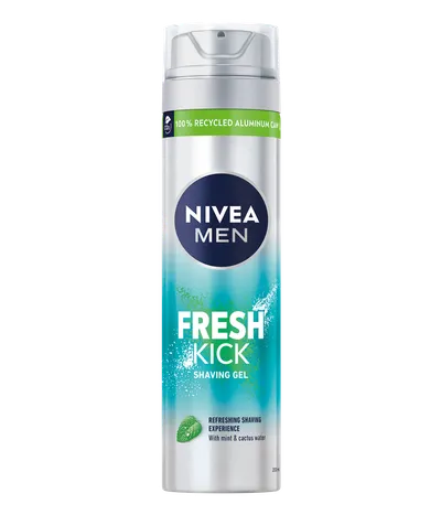 Gel pentru ras revigorant Fresh Kick, 200ml, Nivea