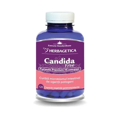 CANDIDA FREE 120 CAPSULE HERBAGETICA