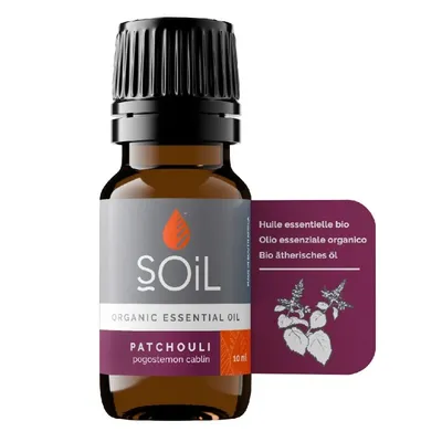 ULEI ESENTIAL PATCHOULI 100% ORGANIC ECOCERT 10ML SOIL