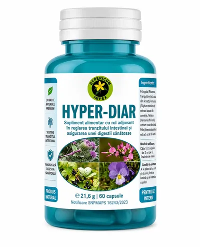 Hyper-Bil, 60 Capsule, Hypericum